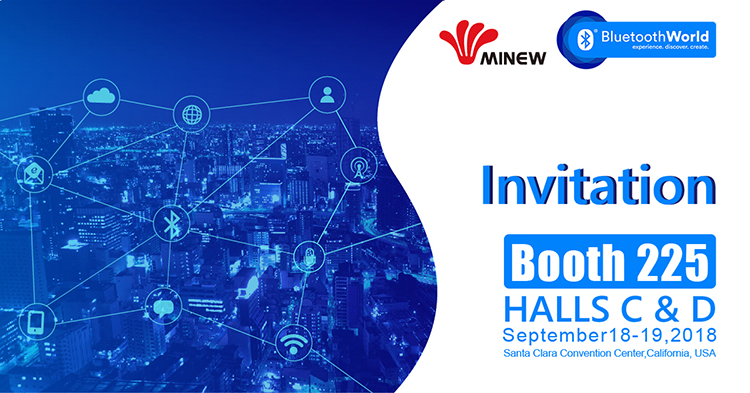 2018藍牙世界大會Minew與您相約